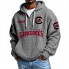 South Carolina Gamecocks EST 1892 Waffle Quarter Zip Hoodie