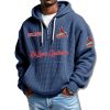 St Louis Cardinals EST 1882 Waffle Quarter Zip Hoodie 8 St Louis Cardinals EST 1882 Waffle Quarter Zip Hoodie 1