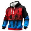Stranger Things 5 Vintage Waffle Hoodie 1