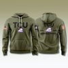 TCU Horned Frogs Military Appreciation Hoodie 2025 2
