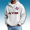 Texas A&M Aggies Waffle Quarter Zip Hoodie 2025 4 Texas AM Aggies Waffle Quarter Zip Hoodie 2025 2