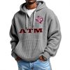 Texas A&M Aggies Waffle Quarter Zip Hoodie 2025 5 Texas AM Aggies Waffle Quarter Zip Hoodie 2025 3