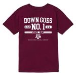 Texas A&M Volleyball Down Goes No 1 Gig 'em Shirt