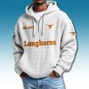 Texas Longhorns EST 1893 Waffle Quarter Zip Hoodie 4 Texas Longhorns EST 1893 Waffle Quarter Zip Hoodie 1
