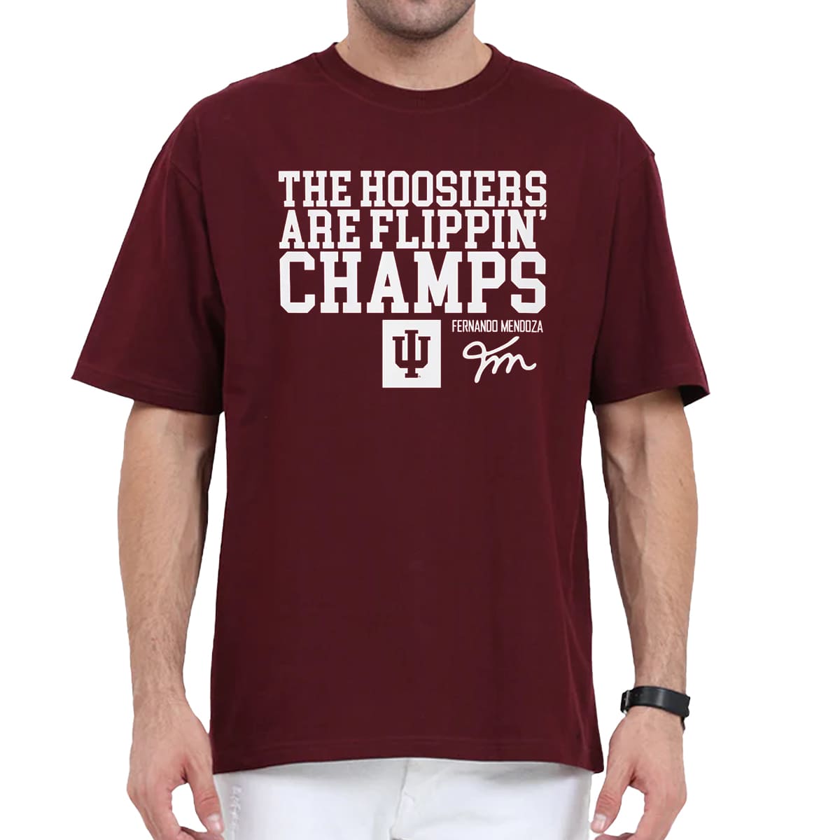 The Hoosiers Are Flippin' Champs T-Shirt 3 The Hoosiers Are Flippin Champs T Shirt 3