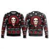 The Saw Live Or Die Make Your Choice Christmas Ugly Sweater 4 The Saw Live Or Die Make Your Choice Christmas Ugly Sweater 2