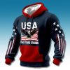 USA 250 Years Strong Patriotic Waffle Hoodie 5 USA 250 Years Strong Patriotic Waffle Hoodie 1
