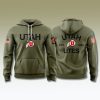 Utah Utes Football Military Appreciation Hoodie 2025 4 Utah Utes Football Military Appreciation Hoodie 2025 1