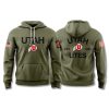 Utah Utes Football Military Appreciation Hoodie 2025 2