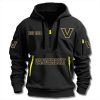Vanderbilt Commodores EST 1890 Quarter Zip Hoodie 3