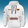 Commanders EST 1932 Quarter Zip Hoodie 10 Washington Commanders EST 1932 Quarter Zip Hoodie 2