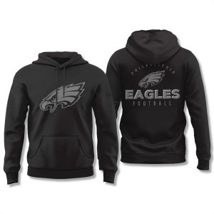 Philadelphia Eagles 2026 Back In Black Hoodie 1
