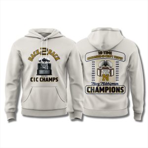 Navy Midshipmen 2025 Commander in Chief's Trophy Champions Hoodie 1