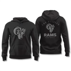 Los Angeles Rams 2026 Back In Black Hoodie 1