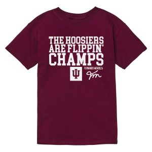 The Hoosiers Are Flippin Champs T Shirt 1