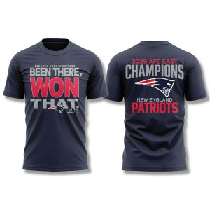 AFC East Champions Shirt Patriots Been There Won That 1