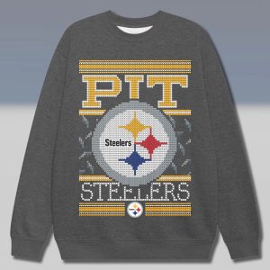 Pittsburgh Steelers 2025 Christmas Sweatshirt Vintage 1