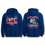 12-Time AFC Champions Patriots Hoodie