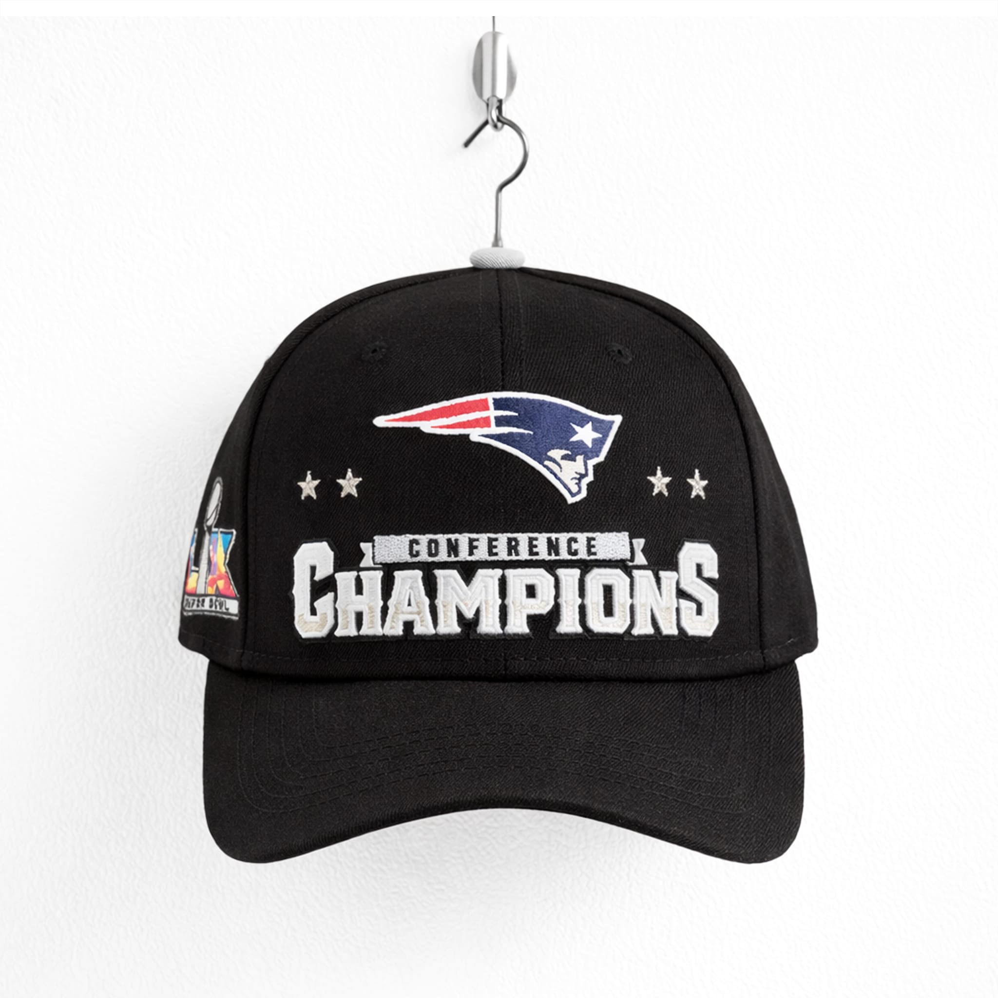 2025 Patriots AFC Championship Black Hat 2 2025 Patriots AFC Championship Black Hat