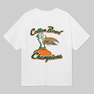 Miami Cotton Bowl Champions Sebastian the Ibis Shirt 2026 13