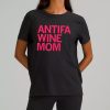 Antifa Wine Mom Shirt 7