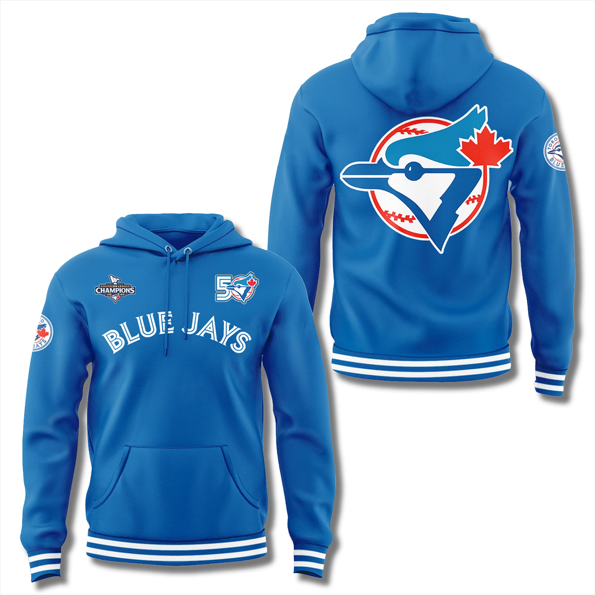 Blue Jays Celebrate 50 Seasons Hoodie 2026 Blue Jays Celebrate 50 Seasons Hoodie 2026