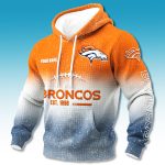 Broncos EST 1959 Gradient Waffle Hoodie