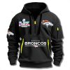 Broncos SB LX 2026 Quarter Zip Hoodie