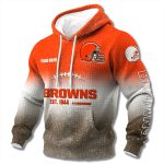 Browns EST 1944 Gradient Waffle Hoodie