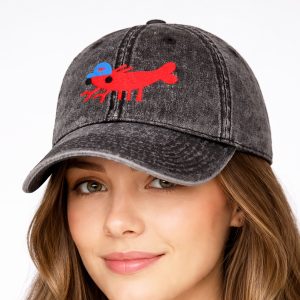 Shrimp Wearing A Shrimp Hat Cap 2