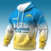 Chargers EST 1959 Gradient Waffle Hoodie 3 Chargers EST 1959 Gradient Waffle Hoodie