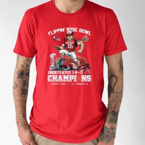 Hoosiers Rose Bowl Champs Undefeated 14 0 Shirt 15