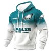 Eagles EST 1933 Gradient Waffle Hoodie 4 Eagles EST 1933 Gradient Waffle Hoodie 1