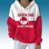 Greenland Is Not For Sale Waffle Hoodie