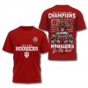 Hoosiers 2025 Rose Bowl Champions Go Big Red Shirt 1
