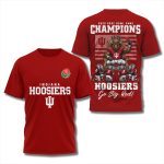 Hoosiers 2025 Rose Bowl Champions Go Big Red Shirt