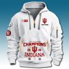 IU 2026 CFP National Champions Quarter Zip Hoodie 3