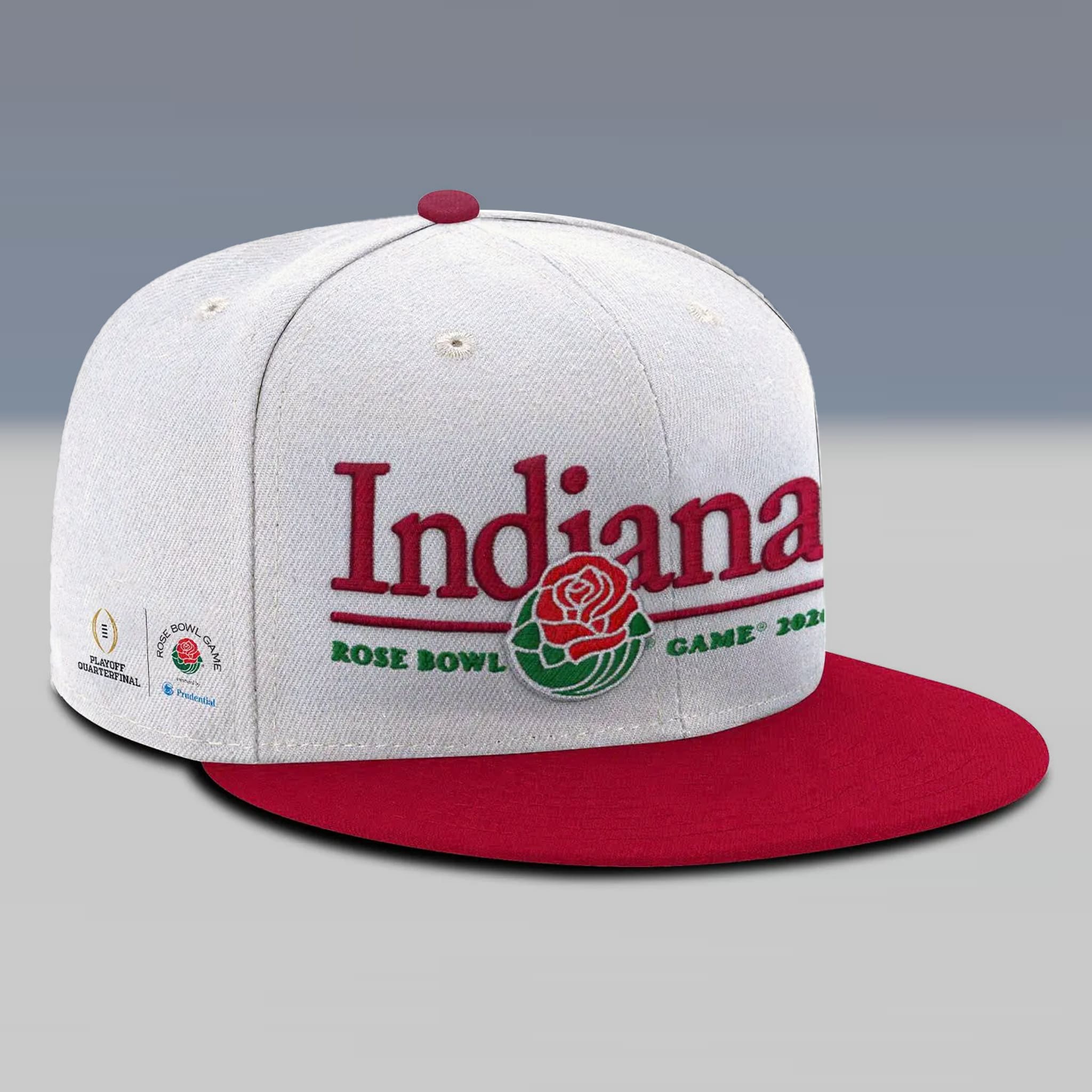 Indiana Hoosiers Rose Bowl Game 2026 Hat Snapback 1 Indiana Hoosiers Rose Bowl Game 2026 Hat Snapback 1