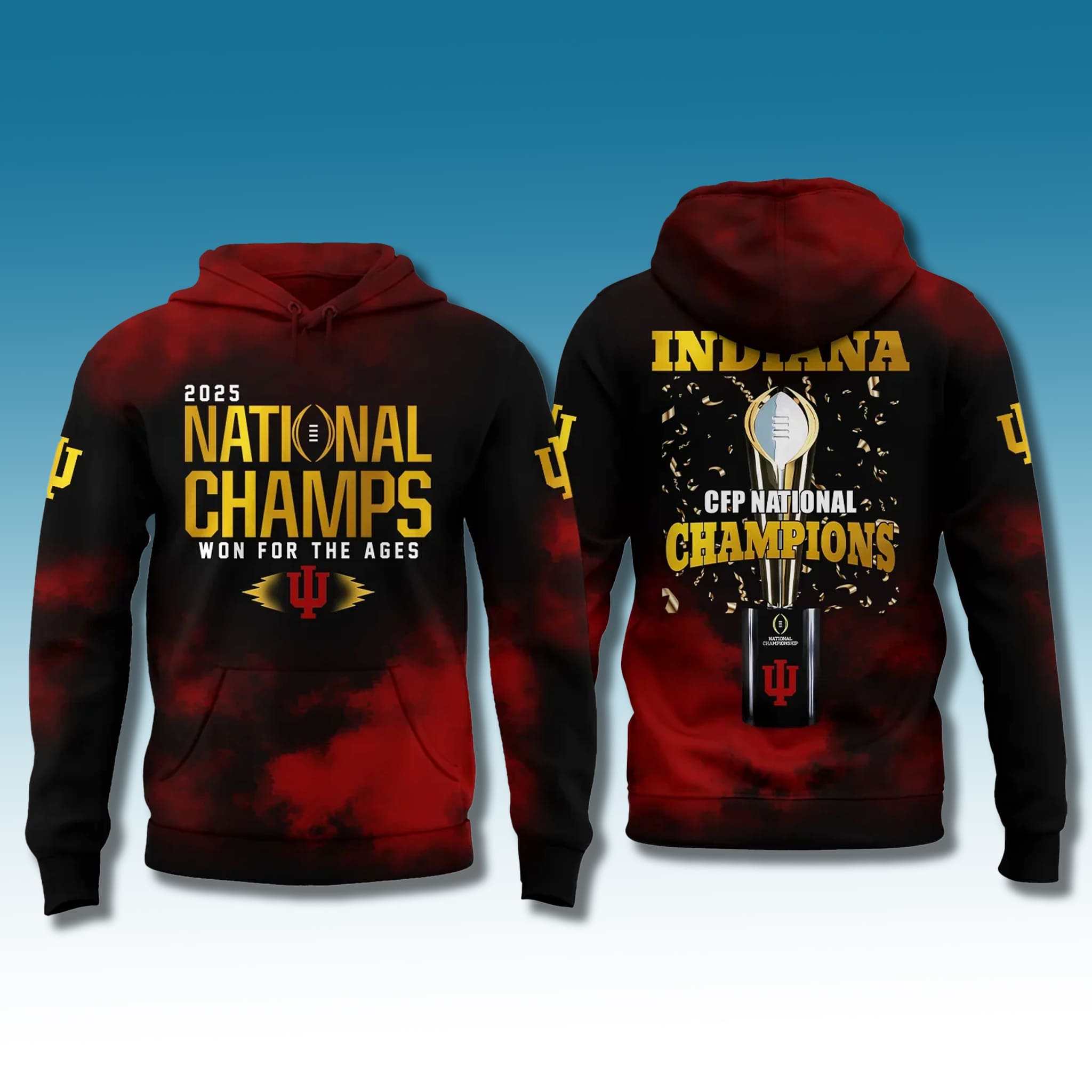 Indiana National Championship 2026 Gradient Hoodie 1 Indiana National Championship 2026 Gradient Hoodie 1
