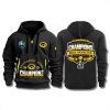 Iowa Hawkeyes 2025 ReliaQuest Bowl Champions Quarter Zip Hoodie 1