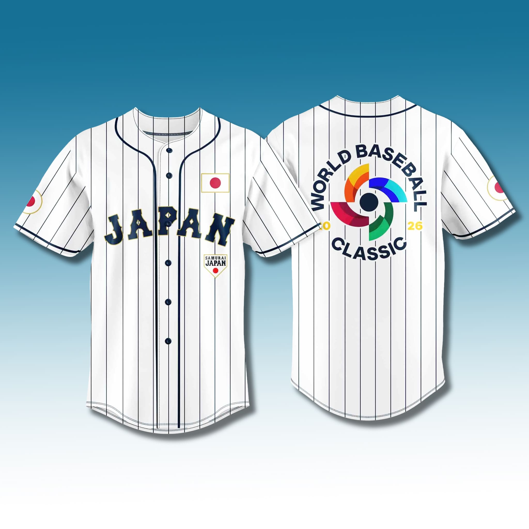 Japan Team 2026 World Baseball Classic Jersey 2 Japan Team 2026 World Baseball Classic Jersey 2