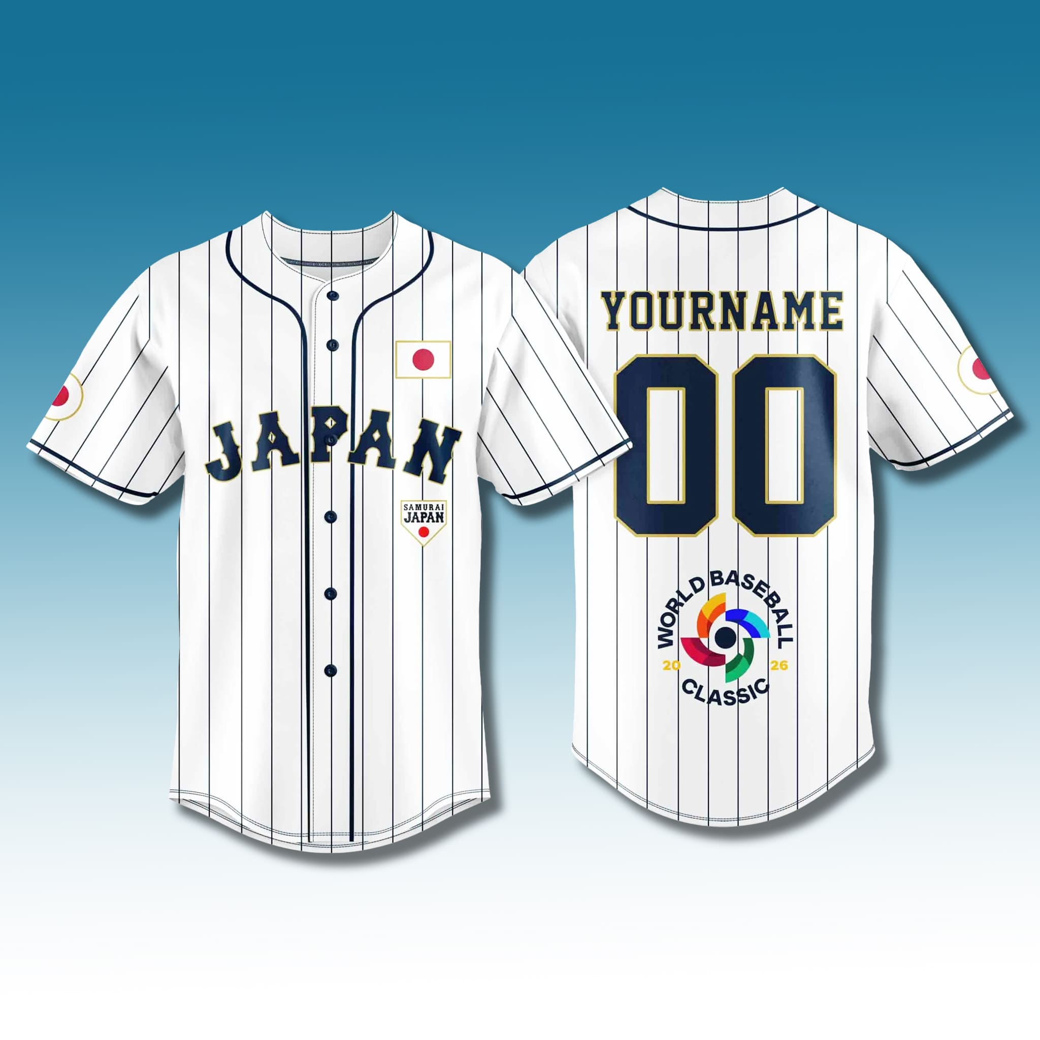 Japan Team 2026 World Baseball Classic Jersey 3 Japan Team 2026 World Baseball Classic Jersey 3