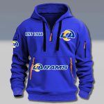 LA Rams EST 1960 Zip Hoodie