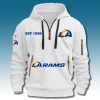 LA Rams EST 1960 Zip Hoodie 3