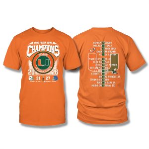 Miami Beats Ole Miss 31 27 Playoff Semifinal 2026 Shirt 1
