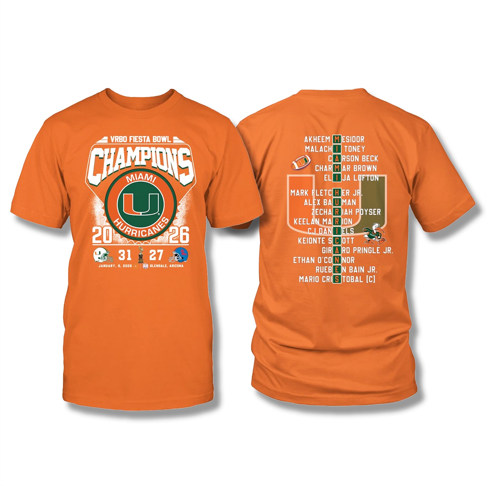 Miami Beats Ole Miss 31 27 Playoff Semifinal 2026 Shirt 1 Miami Beats Ole Miss 31 27 Playoff Semifinal 2026 Shirt 1