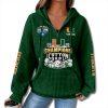 Miami Football 2025 Cotton Bowl Champions Waffle Hoodie