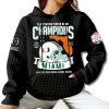 Miami Football 2026 Fiesta Bowl Champions Waffle Hoodie
