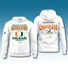 Miami Hurricanes 2025 CFP Goodyear Cotton Bowl Champions Hoodie