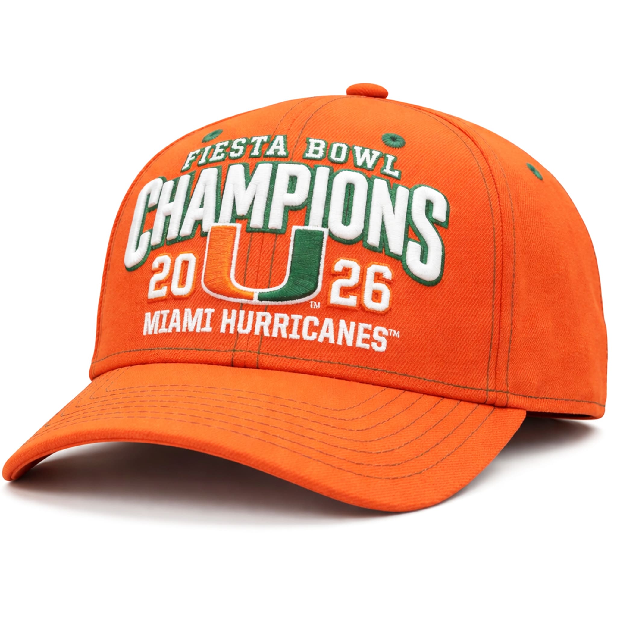 Miami Hurricanes Fiesta Bowl Champions Hat 2026 2 Miami Hurricanes Fiesta Bowl Champions Hat 2026 2